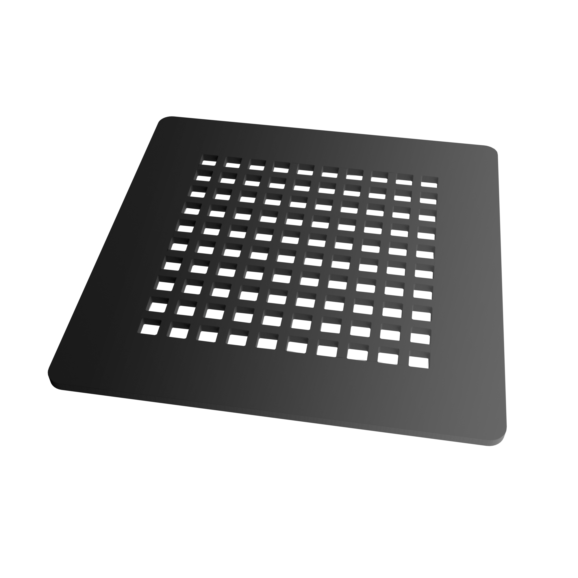 100x90x3 | MORI™ Dusjkar | Ultra-flat | Rektangulær | Naturstein | Sort - Bilde 6