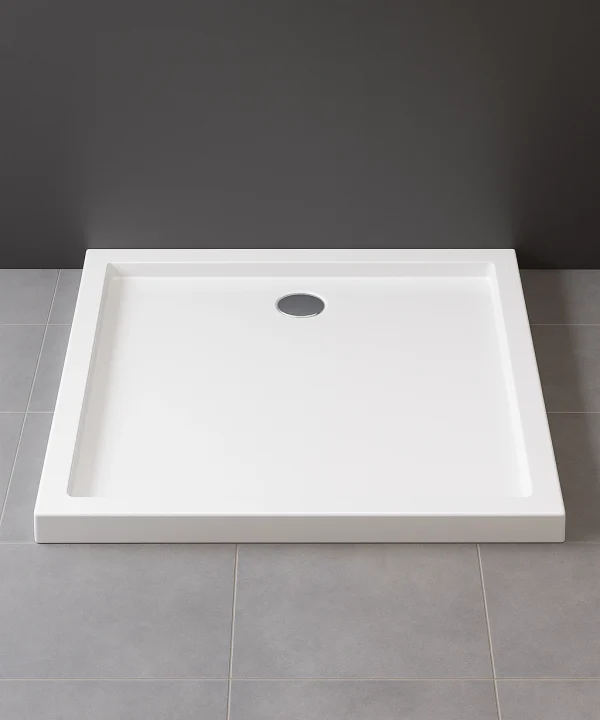 CANTARE™ Dusjkar | Kvadratisk | Hvit