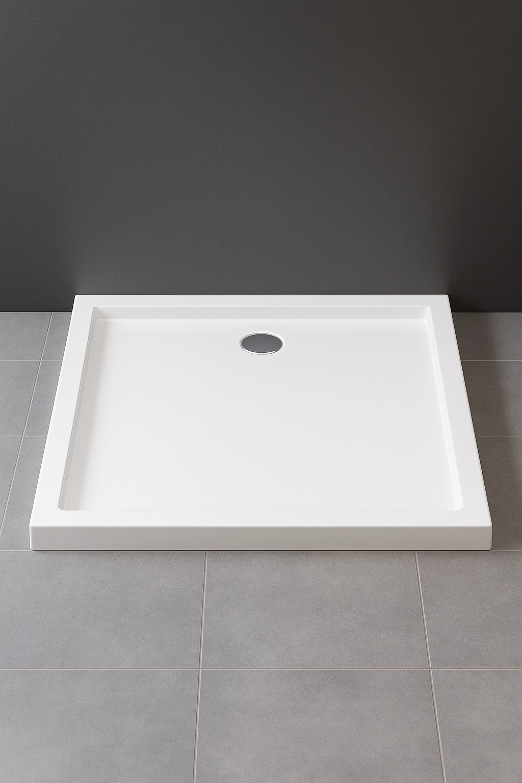 CANTARE™ Dusjkar | Kvadratisk | Hvit