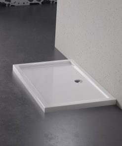 90x80x6 | CANTARE™ Dusjkar | Rektangulært | Hvit