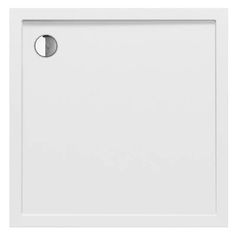 100x100x4,5 - NEW CANTARE™ Dusjkar i Hvit - Bilde 3