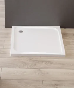 KANTARE™ Kvadrat Dusjkar Hvitt (100 x 100 x 6)