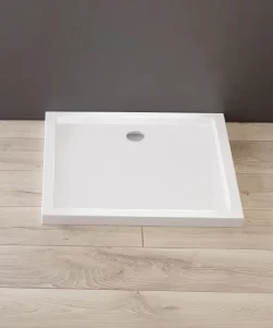 KANTARE™ Kvadrat Dusjkar i Hvit (80 x 80 x 6)