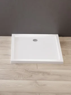 KANTARE™ Kvadrat Dusjkar Hvitt (90 x 90 x 6)