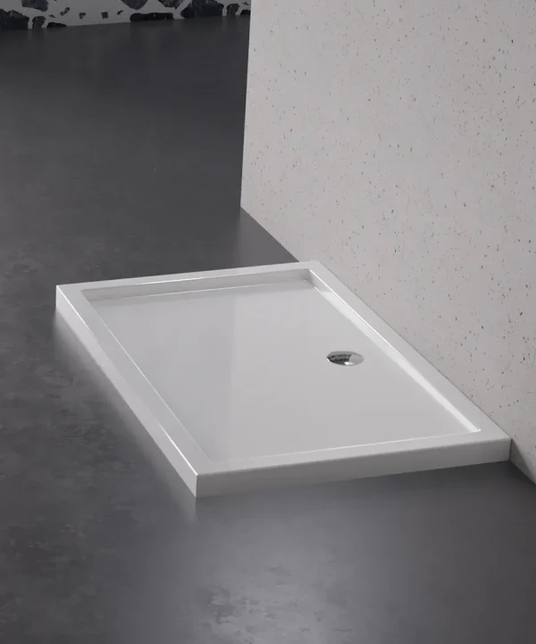 KANTARE™ Rektangulært Dusjkar Hvitt (120 x 80 x 6)