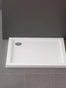 80x80x4,5 - NEW CANTARE™ Dusjkar i Hvit