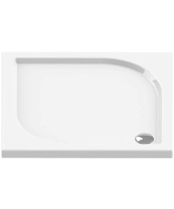 IDEO™ Kvadrat Dusjkar Hvitt (90 x 90 x 5,5)