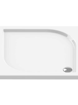 IDEO™ Kvadrat Dusjkar Hvitt (90 x 90 x 5,5)