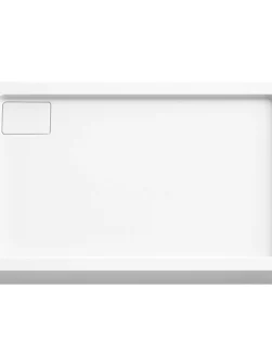 90x90x5,5 | LIDO™ Dusjkar | Kvadratisk | Hvit