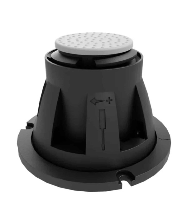 Justerbare føtter for dusjkar i sort farge