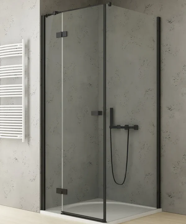 REFLEXA Dusjhjørne Sort (100 x 100 x 200)