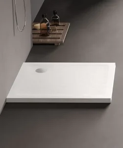 Produktbilde til Hvit MILD STONE™ Kvadratisk Lav utgave