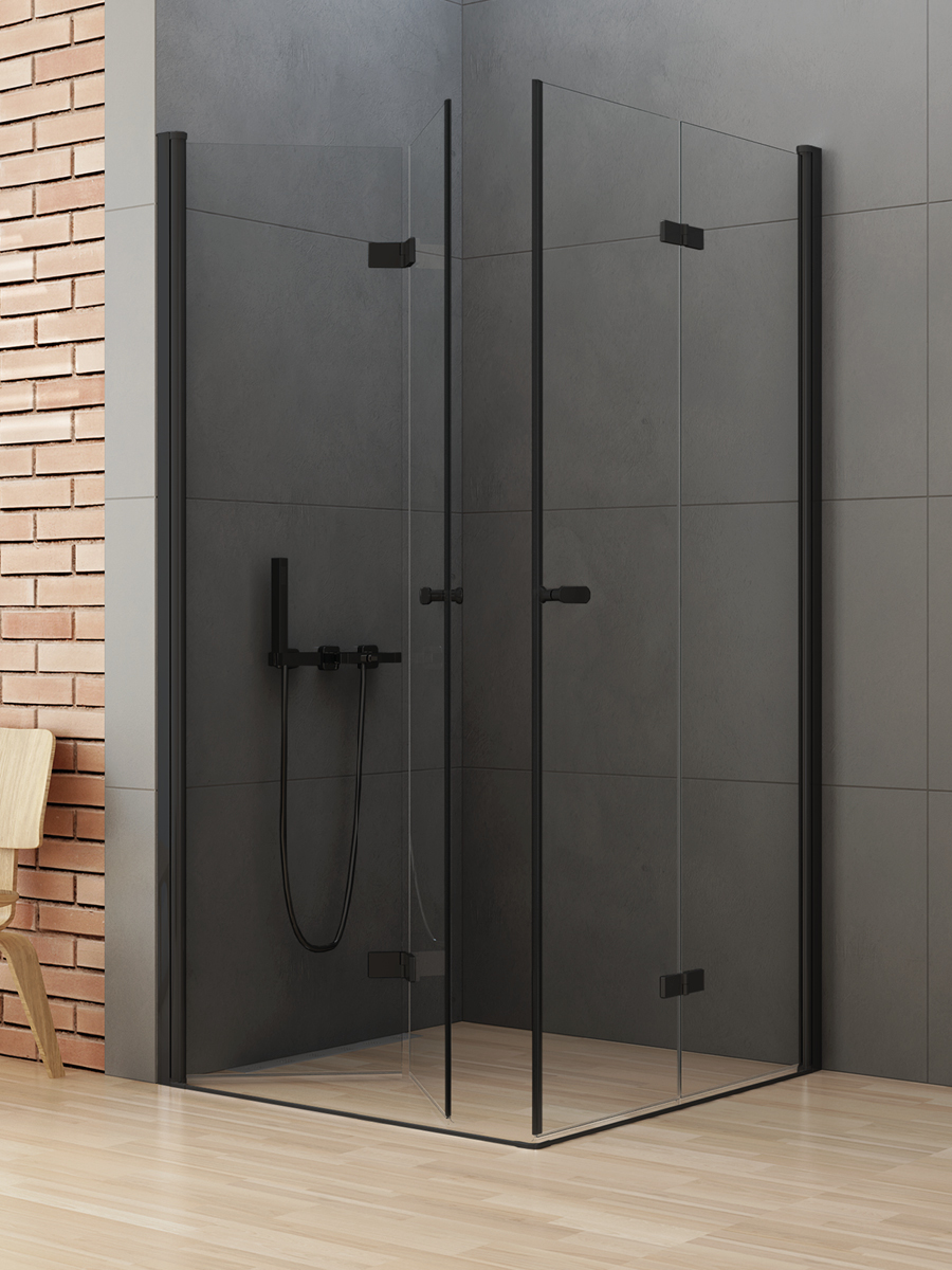 NEW SOLEO Dusjhjørne m/Foldedører - Bilde 10