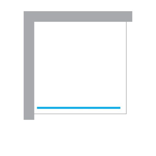NEW MODUS Walk-in Dusjvegg - 8mm glass - Bilde 3