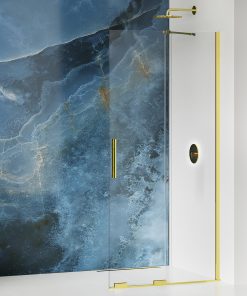 SMART Walk-in Dusjvegg m/skivedør - 8mm glass