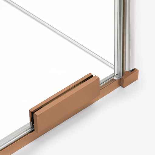 SMART Dusjhjørne m/fastvegger + doble skivedører - 8mm glass - Bilde 8