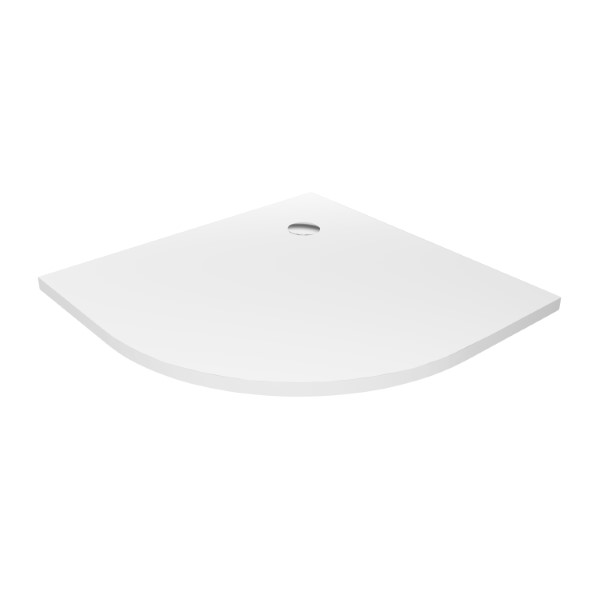 NEX SHADE - Klassisk Buet Dusjkar i Hvit Naturstein - Bilde 3