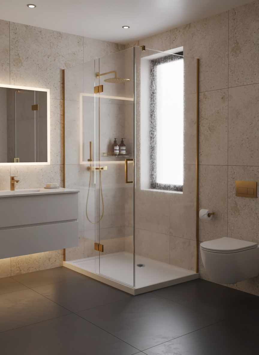 100x80x6 | CANTARE™ Dusjkar | Rektangulært | Hvit - Bilde 6