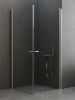 NEW SOLEO Dusjhjørne med dobbeltdører